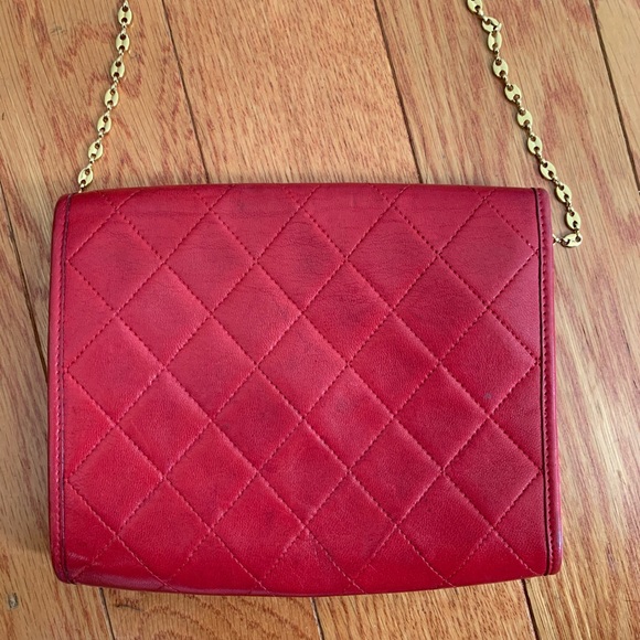 CHANEL Bags Authentic Small Crossbody Chanel Bag Gold Chain Poshmark